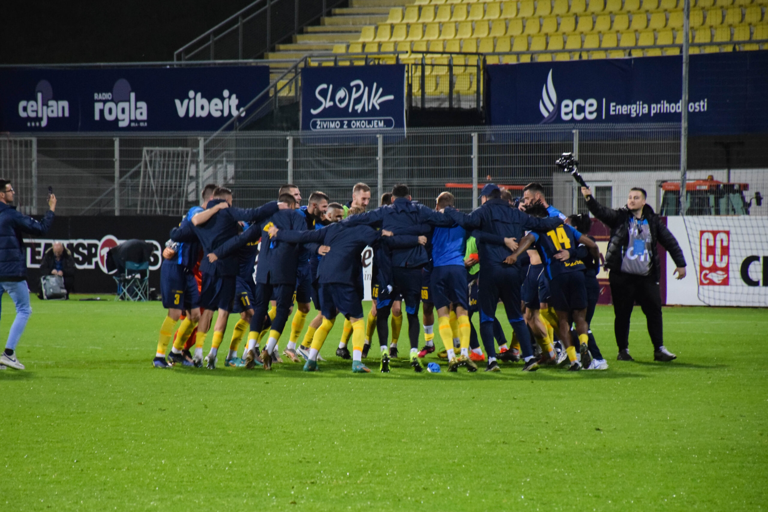 Celjani po neposredno napredovanje v osmino finala konferenčne lige