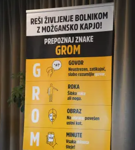 Ob svetovnem dnevu možganske kapi opozorila o pomenu hitrega ukrepanja