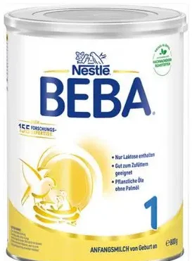 Odpoklic izdelka Nestle Beba