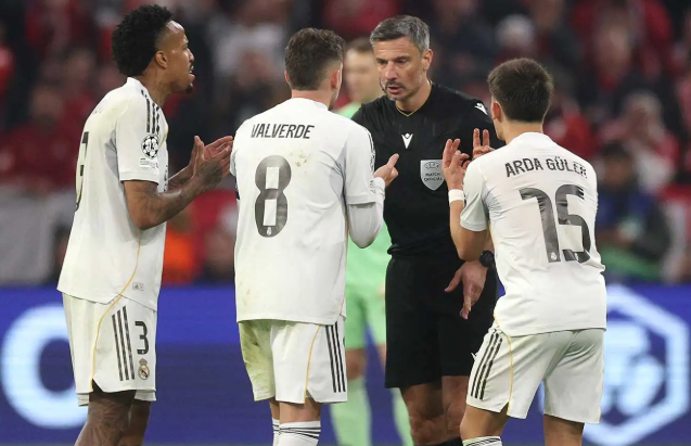 Pri Realu Madridu po izpadu kritike usmerili v slovenskega sodnika