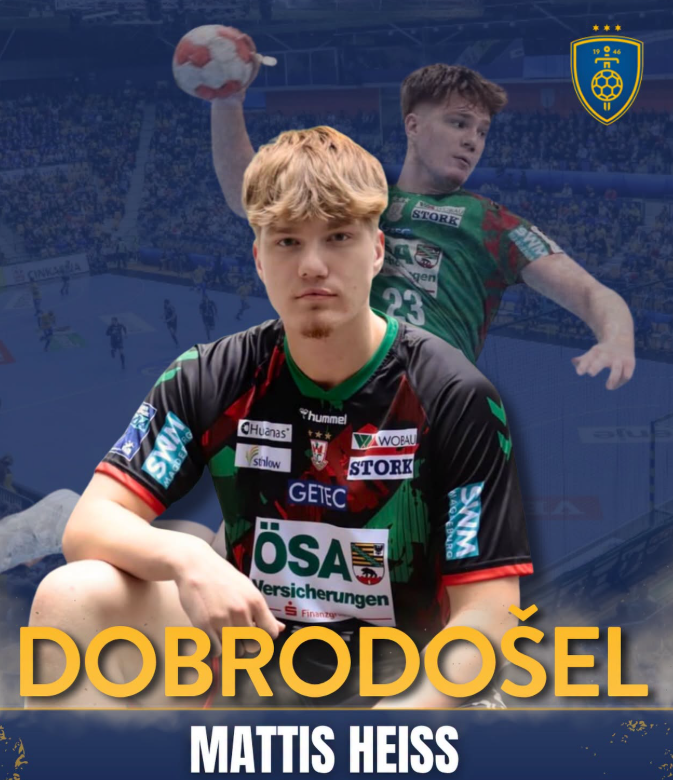 Celjski rokometaši pripeljali še Heissa