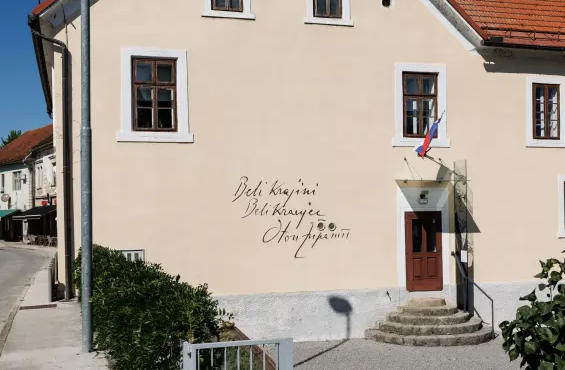 Pri obnovi Župančičeve hiše v Vinici odkrili številne dekorativne poslikave