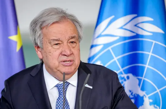 Guterres pozval k takojšnji odpravi sankcij proti Siriji