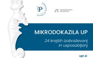 Univerza na Primorskem kot prva z mikrodokazili