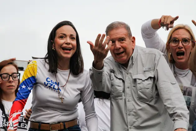 Venezuelska opozicijska voditeljica pozvala k izvedbi volitev
