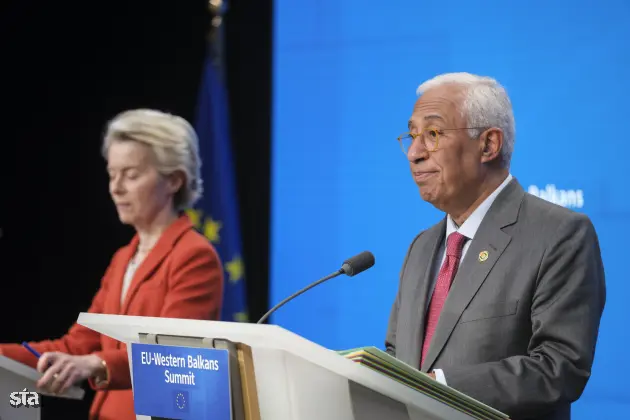 Costa in von der Leyen potrdila podporo EU Ukrajini